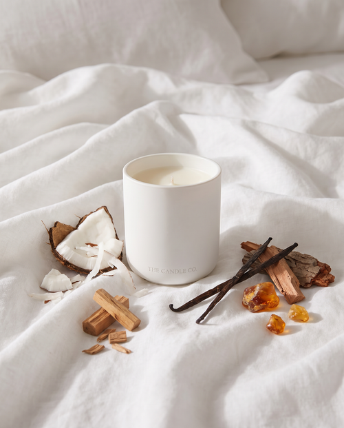 300g | Coconut & Soy Wax Candle | Bois Vanillé