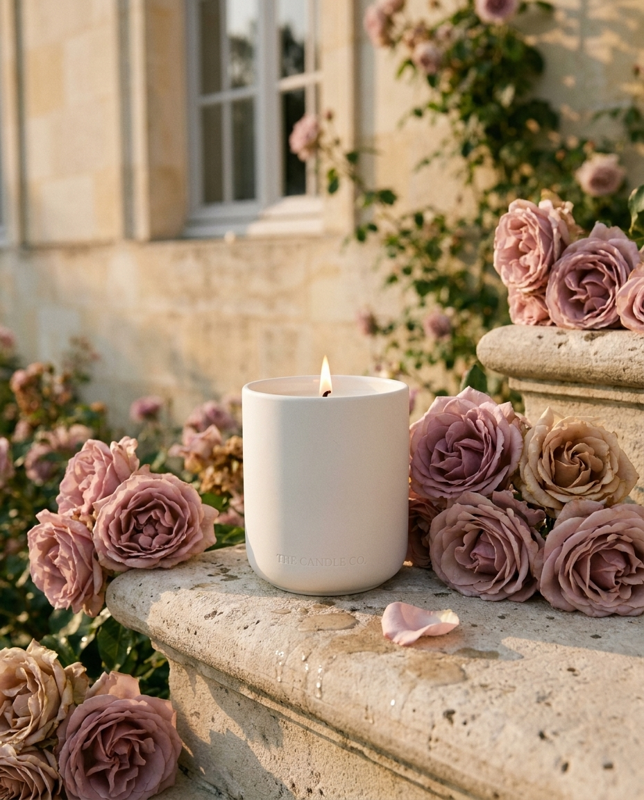 300g | Coconut & Soy Wax Candle | Dusky Rose